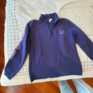 WOMENS VINEYARD VINES QUARTER ZIP JACKET, MEDIUM